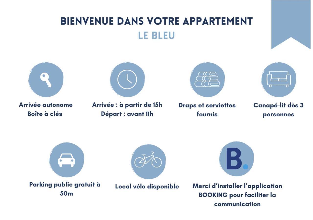 Le Bleu - Lumineux, 1 Chambre, Salle De Bain Moderne Castelsarrasin Exteriör bild