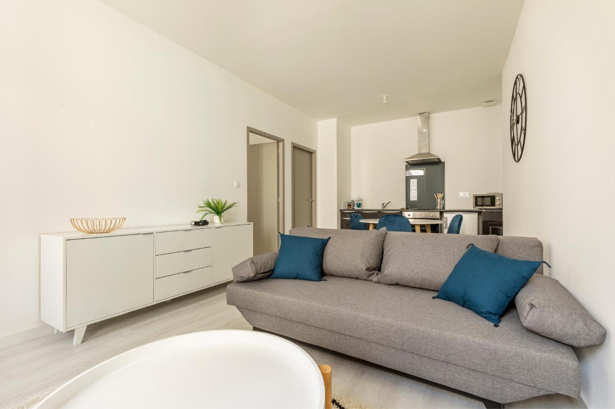 Le Bleu - Lumineux, 1 Chambre, Salle De Bain Moderne Castelsarrasin Exteriör bild